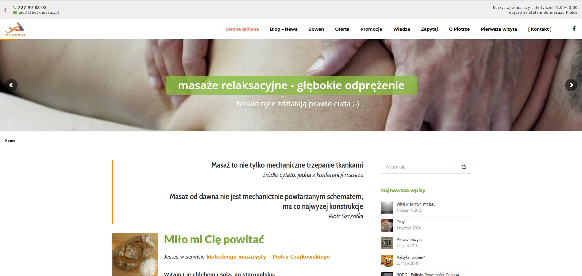 Najlepszy masażysta w Kielcach — jak go wybrać? Przewodnik 2026